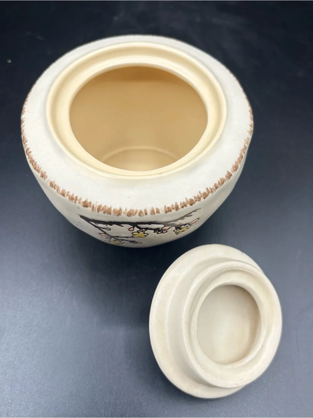 Spectrum Designz Sugar Bowl Creamer Plate Set Bunny Butterfly Flowers Farmhouse